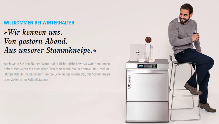 Dieses Foto wurde von der Firma Winterhalter Gastronom Vertrieb und Service GmbH hochgeladen, die am Standort 5303-Thalgau / Österreich Personal sucht und damit in einer Bildergalerie von max. 5 Bildern ihre Stelleninserate mit thematisch passenden Fotos ergänzt