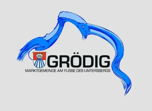 Zu sehen ist das Wappen der Gemeinde Grödig. Angezeigt auf deren Job-Fenster in der regionalen Online-Jobbörse Jobaktuell