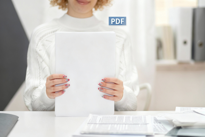 Icon das ein PDF-Dokument darstellt, weil dieses Stelleninserat ganz einfach mit PDF hochladen zu schalten ist