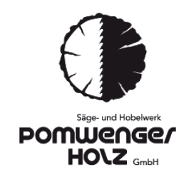 Logo von Pomwenger Holz GmbH - Säge- und Hobelwerk